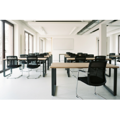 Silla de formación QUADRA negra