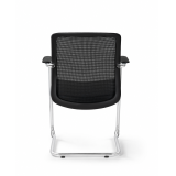 Silla de formación QUADRA negro y gris