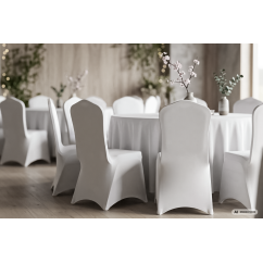 Funda para sillas SLIMTEX 250 blanco