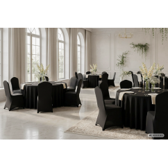 Funda para sillas SLIMTEX 250 negro