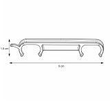 Conector para sillas ISO