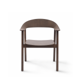 La silla de restaurante de madera HORIZON smoky