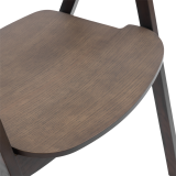 La silla de restaurante de madera FUTURA smoky