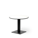 Mesa de cafetería ALFA CAFE con tablero HPL