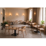 Mesa de cafetería ALFA CAFE laminado
