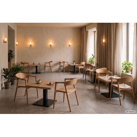 Mesa de cafetería ALFA CAFE laminado