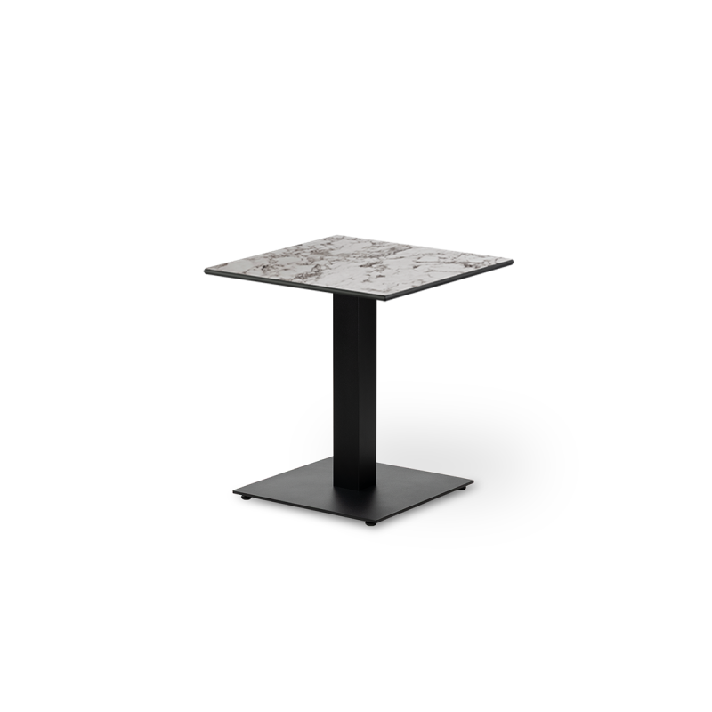 Mesa de cafetería ALFA CAFE con tablero HPL