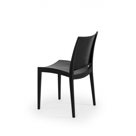 Silla Bistro GOMERA negro