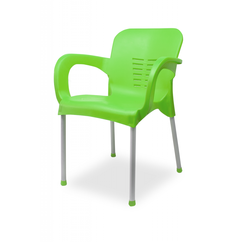 La silla de terraza para restaurante BISTRO verde