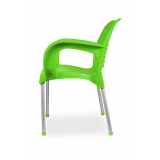 La silla de terraza para restaurante BISTRO verde