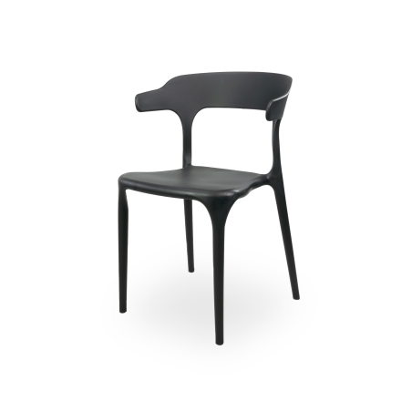Silla Bistro SIESTA negro