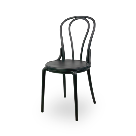 Silla bistro MONET negro