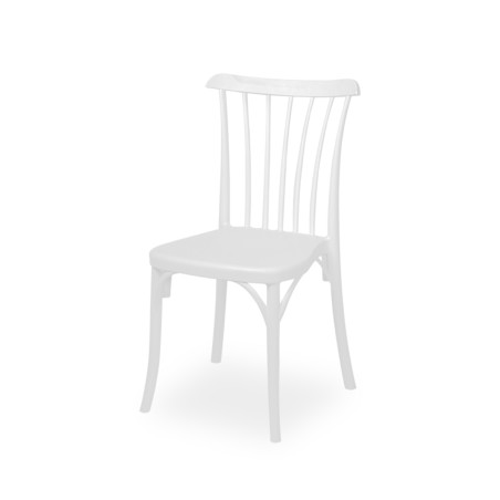 Silla Bistro RETRO blanco