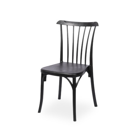 Silla Bistro RETRO negro