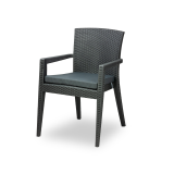 Cojín para las sillas de exterior fabricado en tejido HAITI